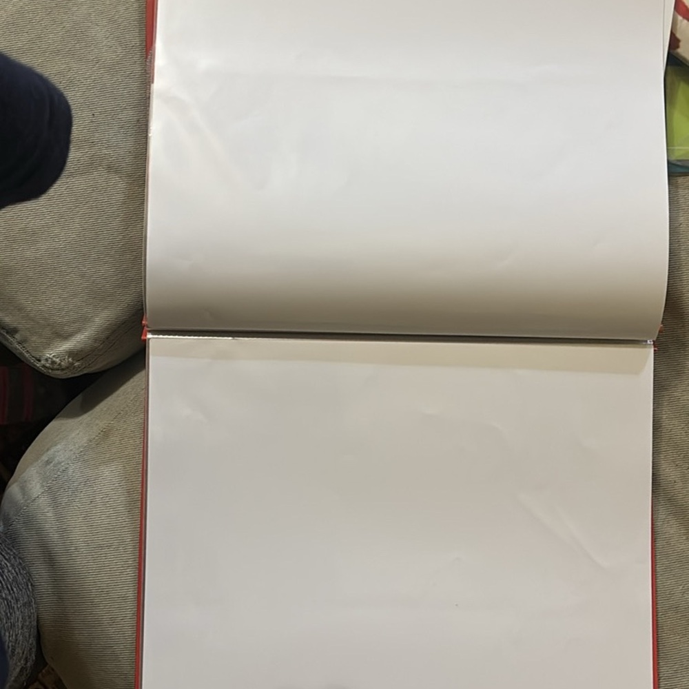 Baseball theme blank scrapbook - New - Picture 2 of 3